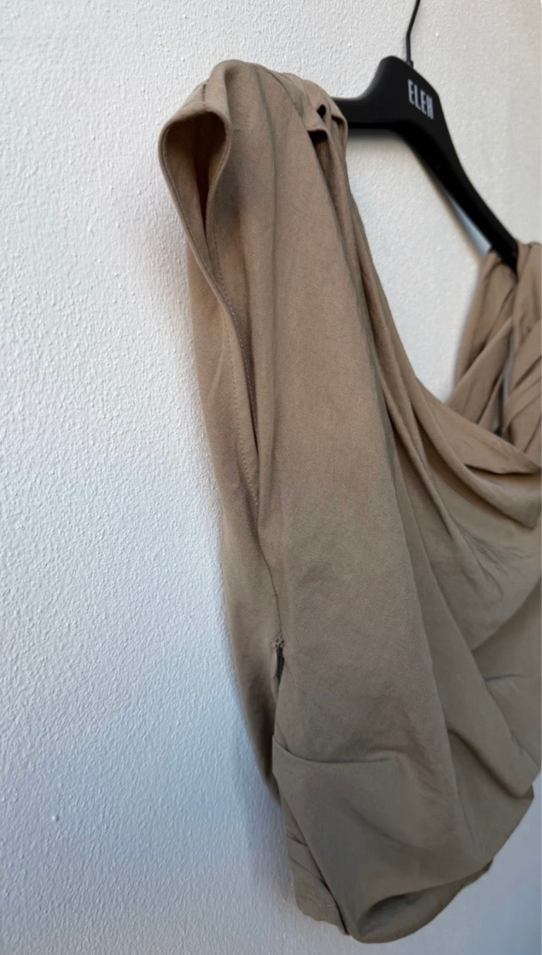 Top crop beige Heleh