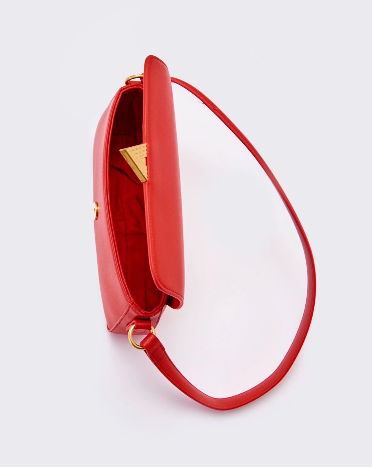 Borsa Rossa a Spalla Pencil Vicolo