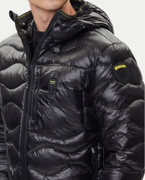 Blauer Piumino Onda Wave
