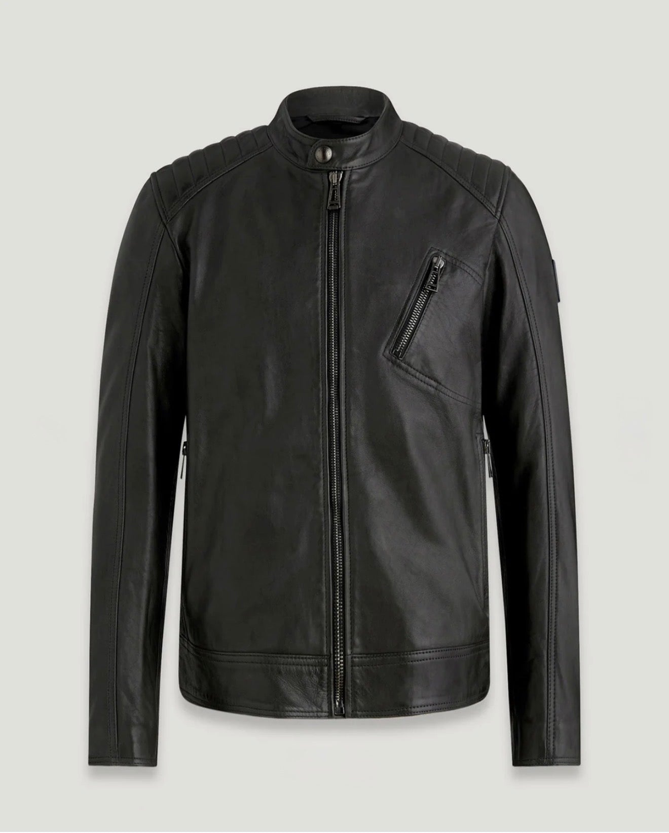 Belstaff Giacca V Racer Pelle cheviot