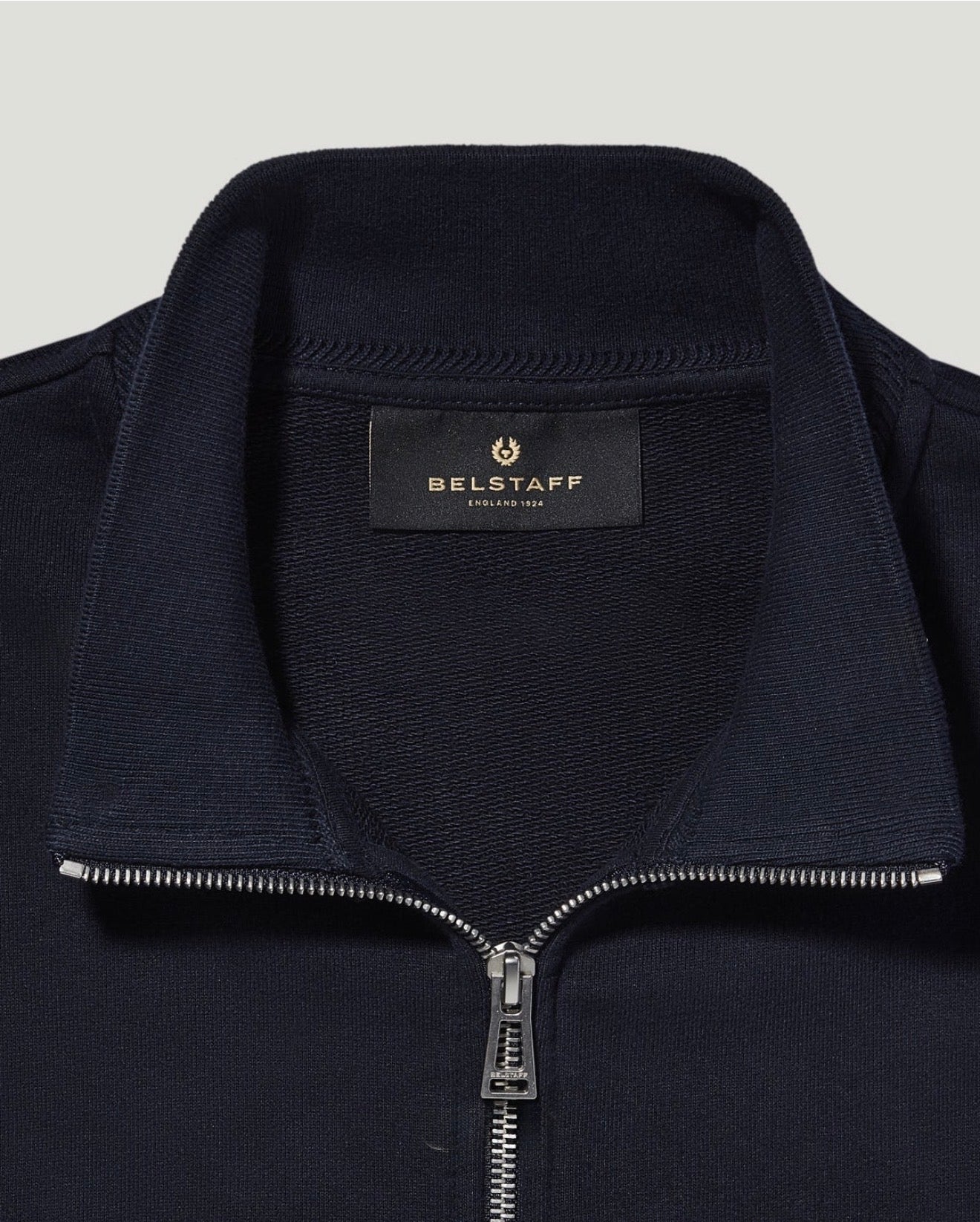 Belstaff Felpa Con Zip Intera