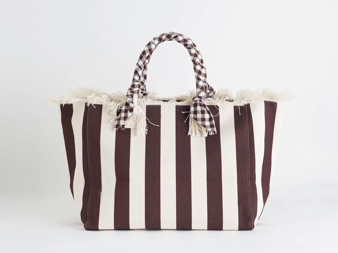 Borsa Ibiza Maxi Stripes VICOLO