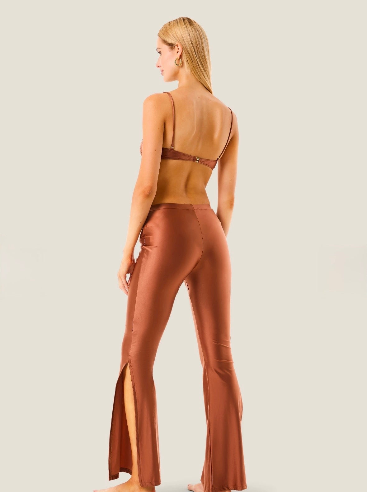 Pantalone spacchi laterali lurex gloss 4Giveness