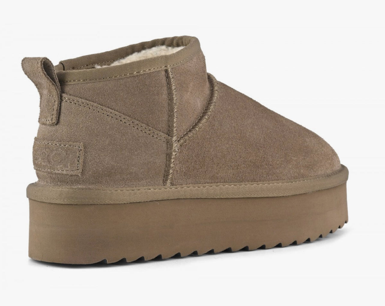 Stivale Platform In Pelle Scamosciata Colors Of California