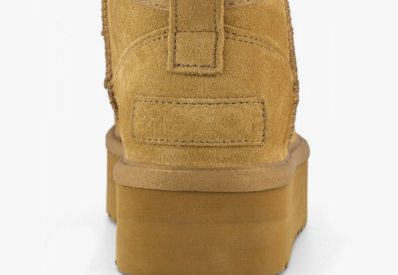 Stivale Platform In Pelle Scamosciata Colors Of California
