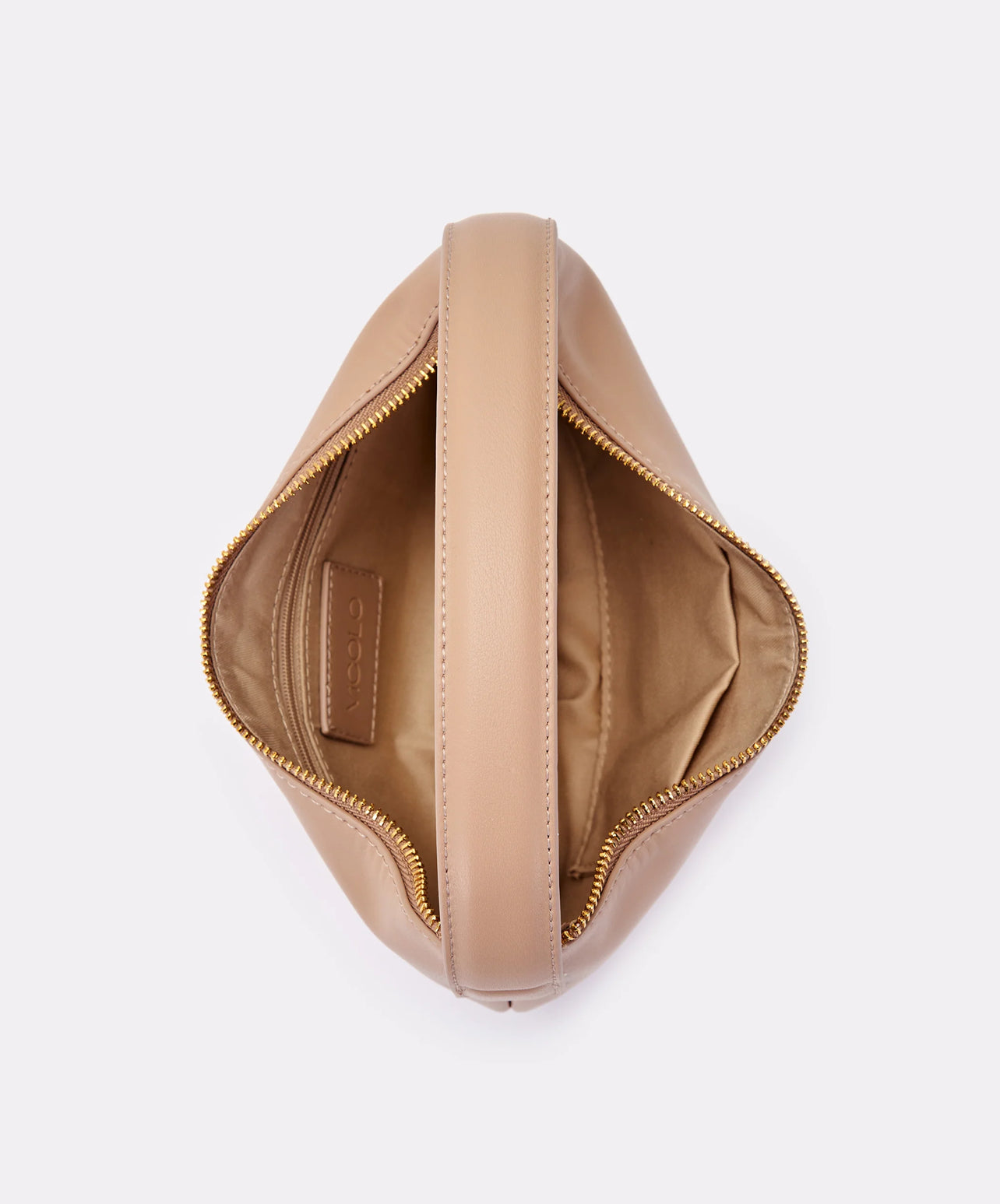 Borsa Croissant Beige Vicolo