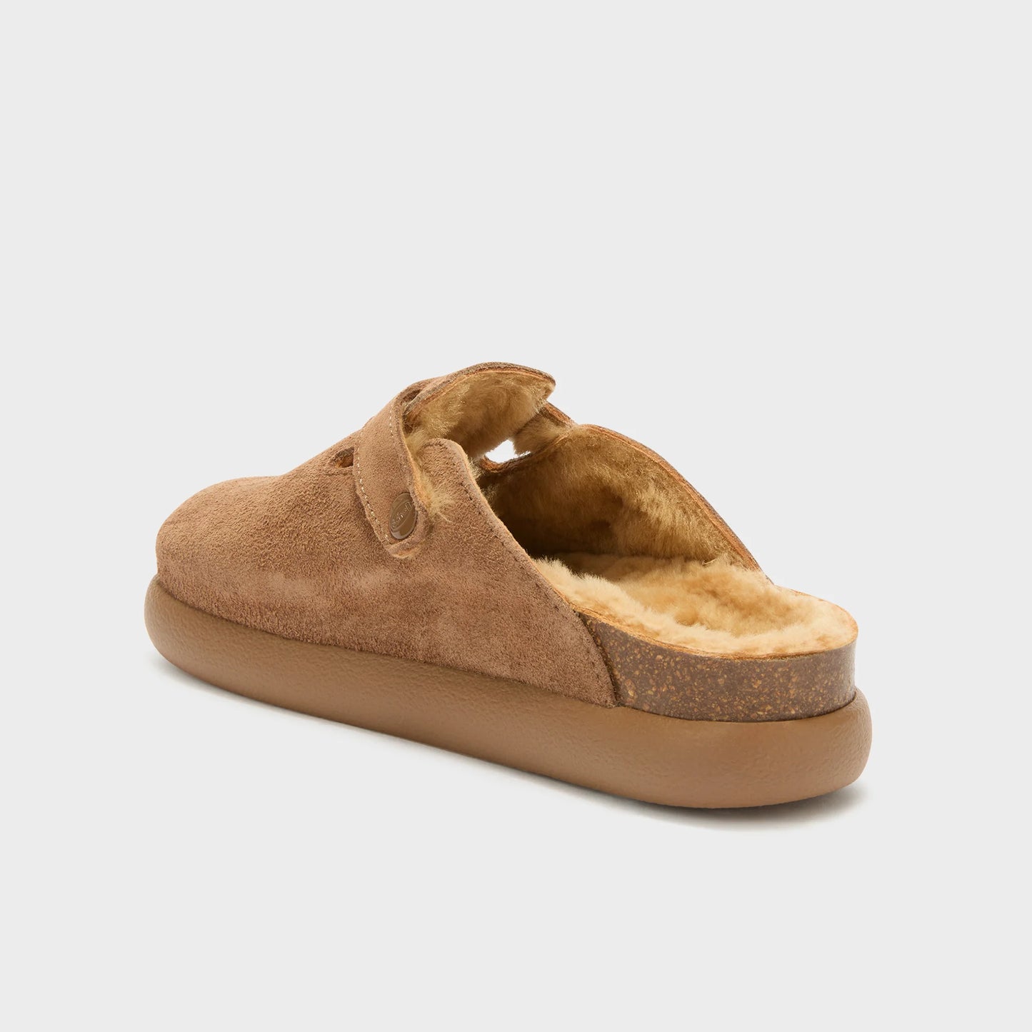 Sholl Mules Fae Fur Chunky