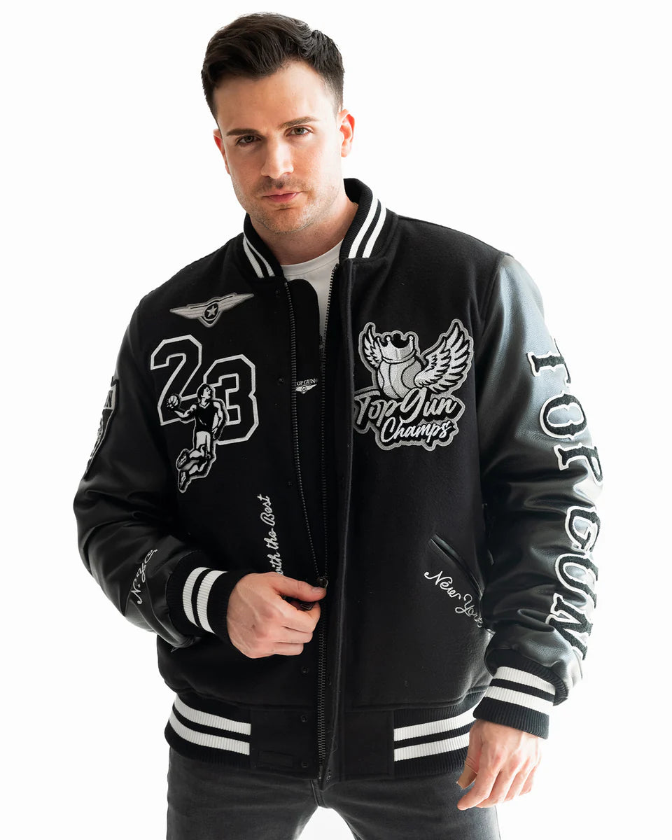 Giacca “Flying Legend”Nera Top Gun®