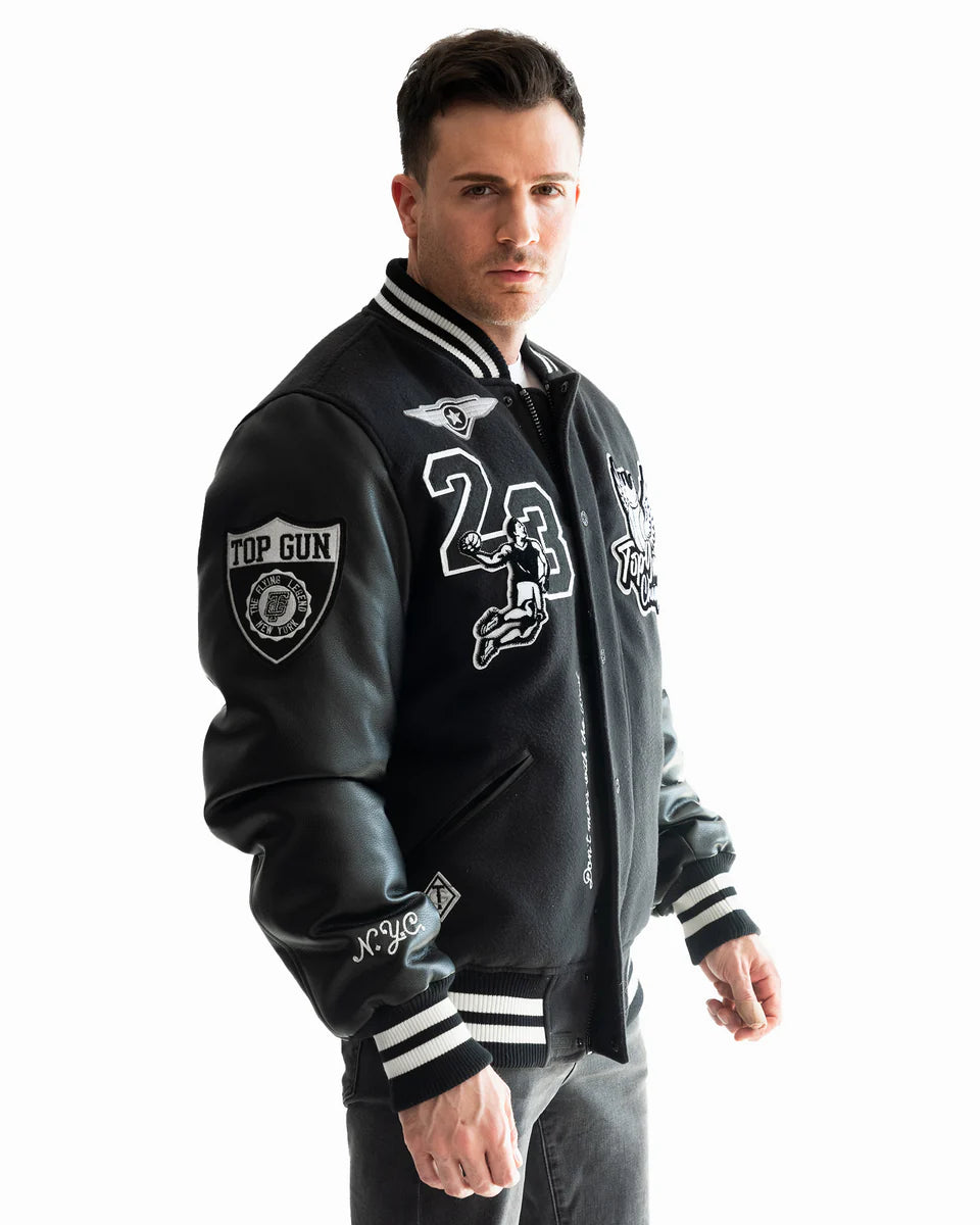 Giacca “Flying Legend”Nera Top Gun®