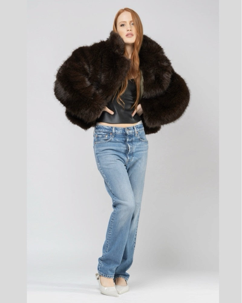 Pelliccia Ecologica Testa Di Moro Sur Toi