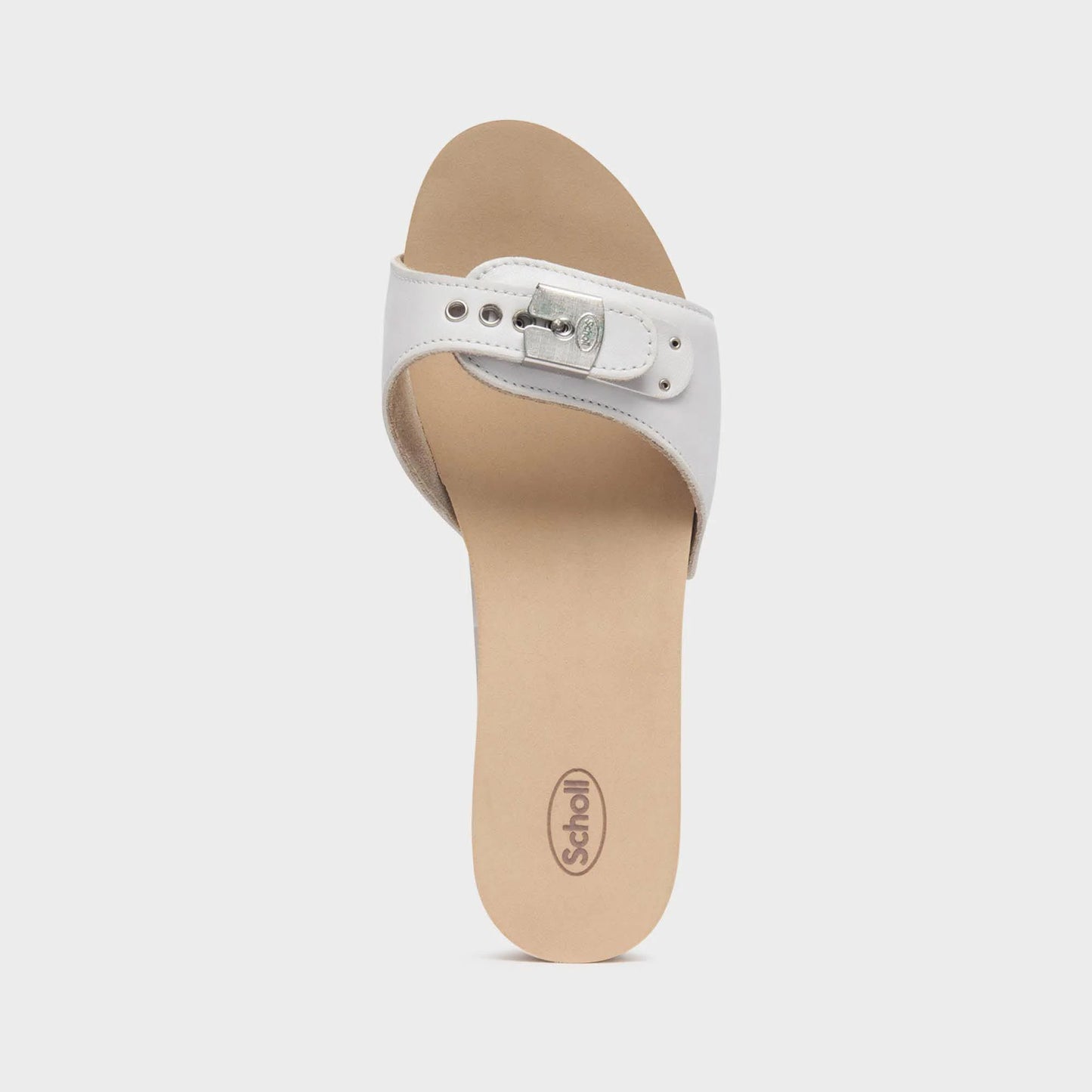 Mules White Pescura Ibiza Scholl
