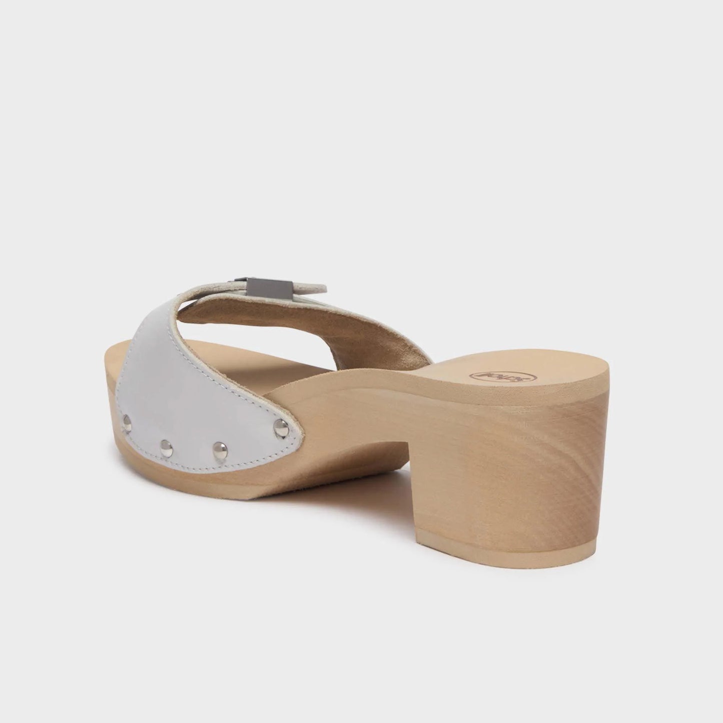Mules White Pescura Ibiza Scholl