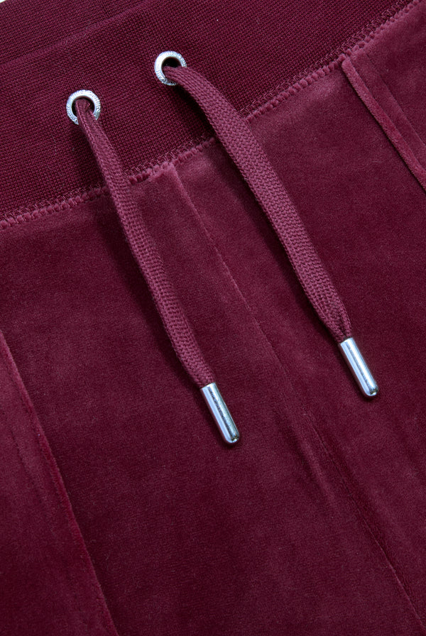 Pantalone Da Tuta In Velluto Con Diamanti Preziosi Juicy Couture