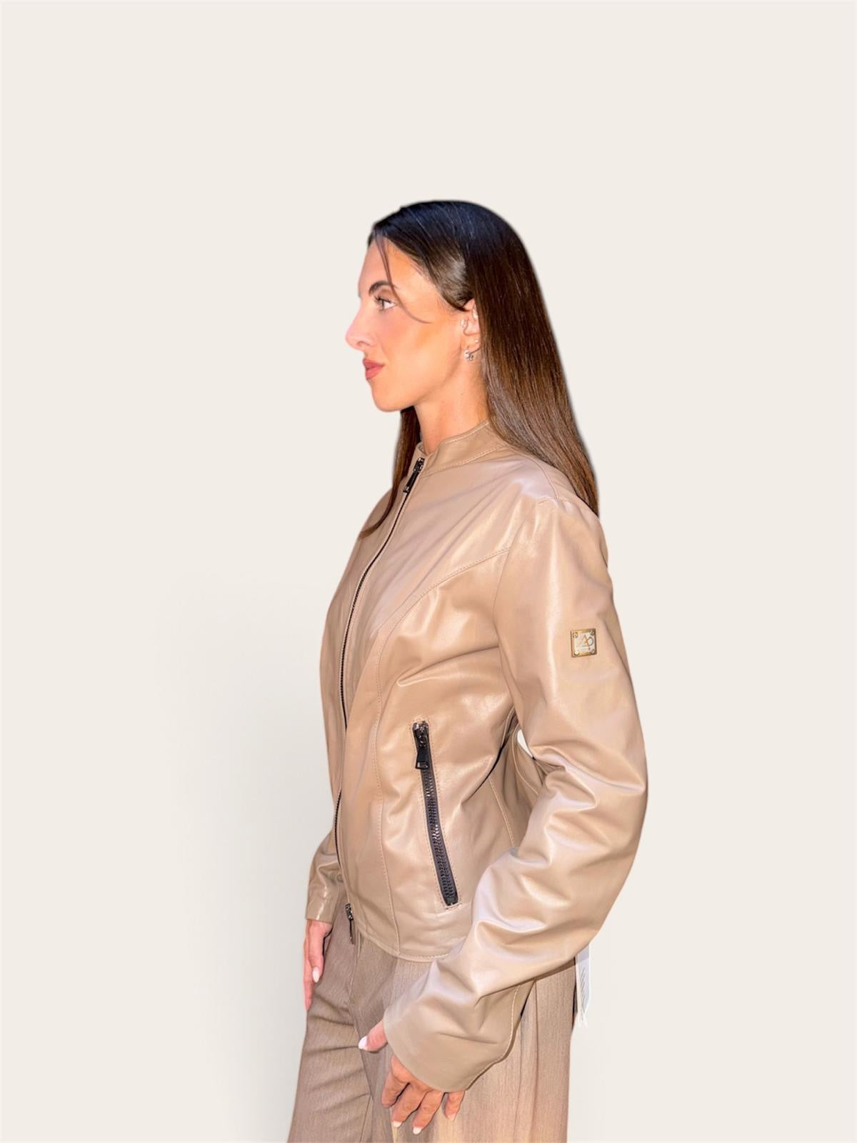 Giubbino vera pelle AD