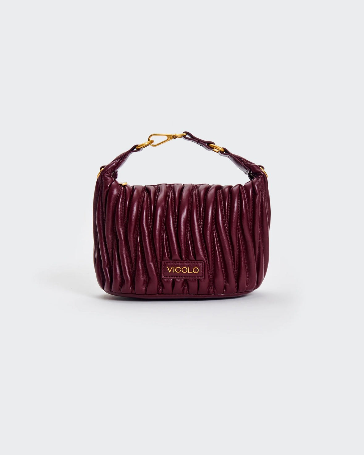 Borsa Hook Ecopelle Trapuntata Puff Vicolo