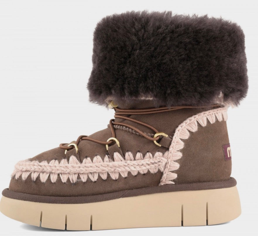 Bounce boot fur cuff Mou