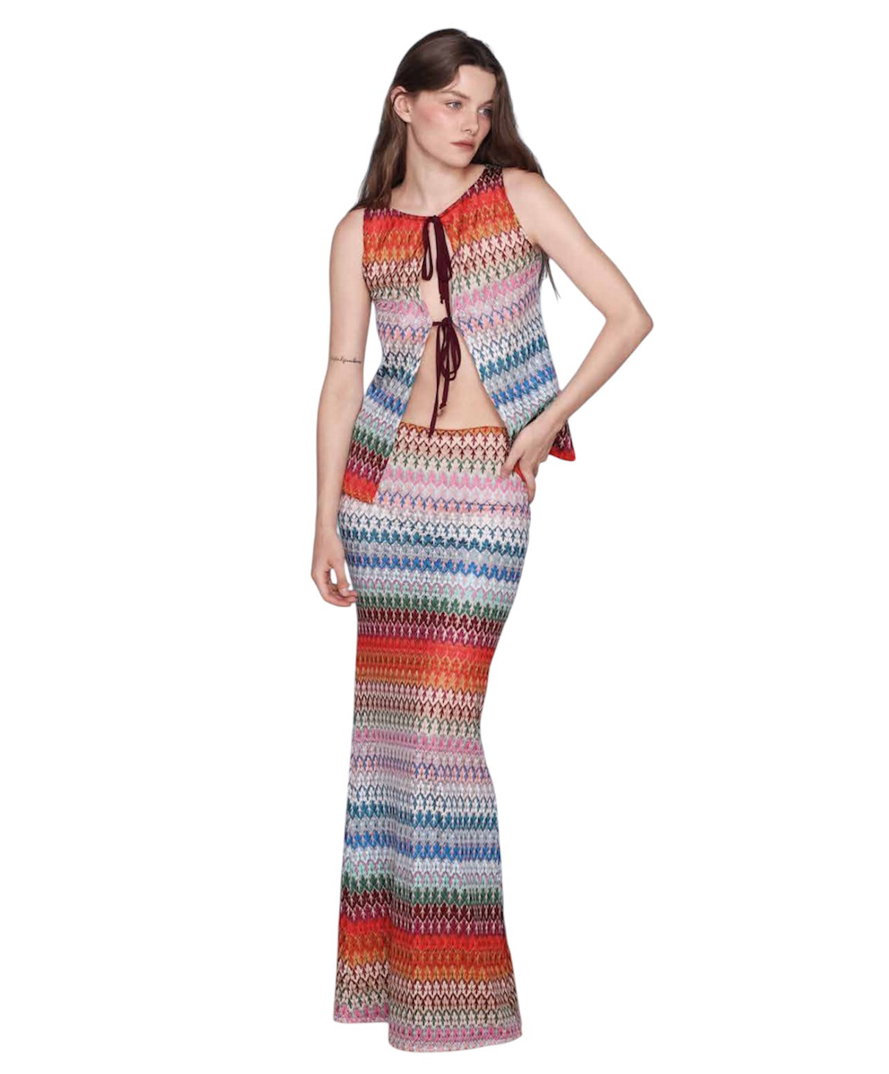 Gonna lunga fantasia Missoni Kostumn