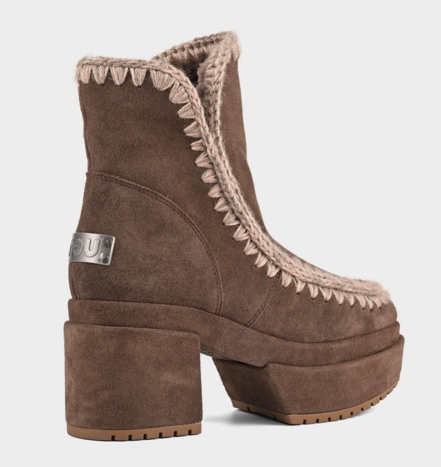 Platform Bootie Mou
