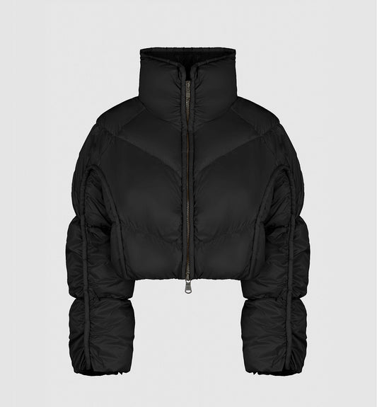 Bomber Black Camille Crop Canadian