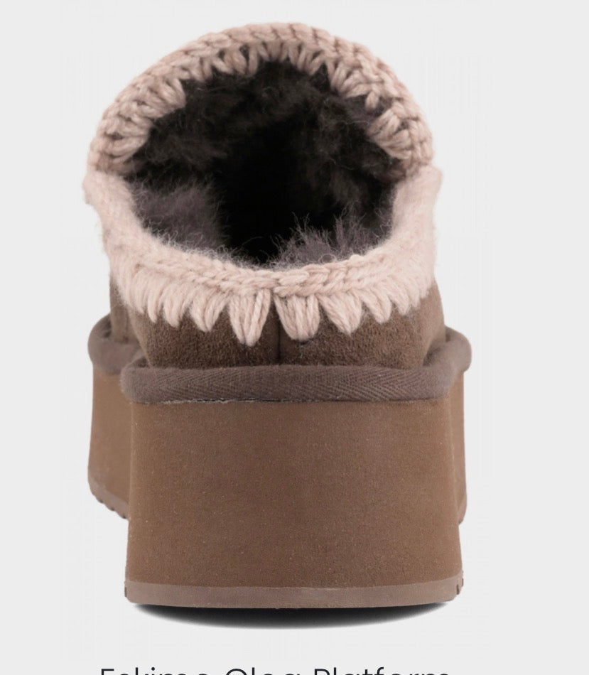 Eskimo Clog Platform Mou