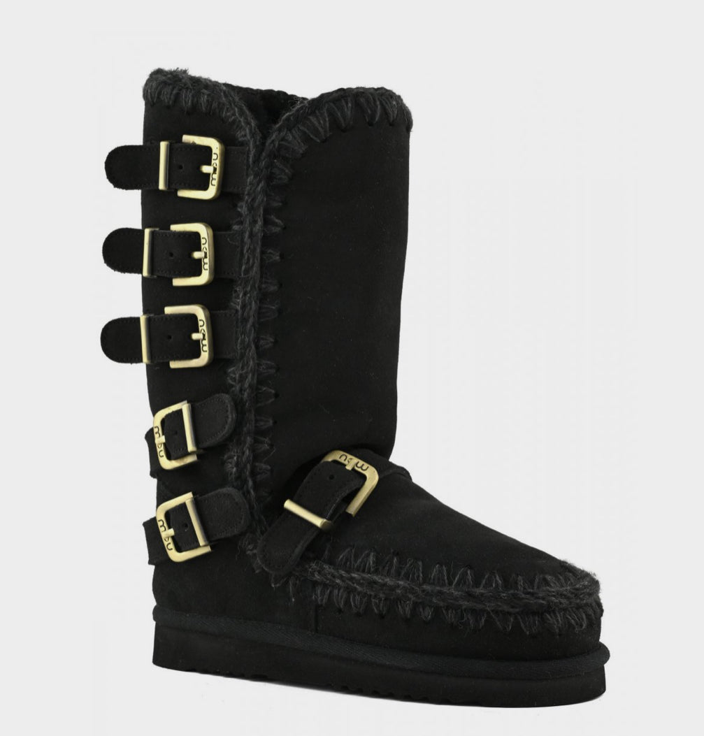Mou Eskimo 40 Buckle Straps Black