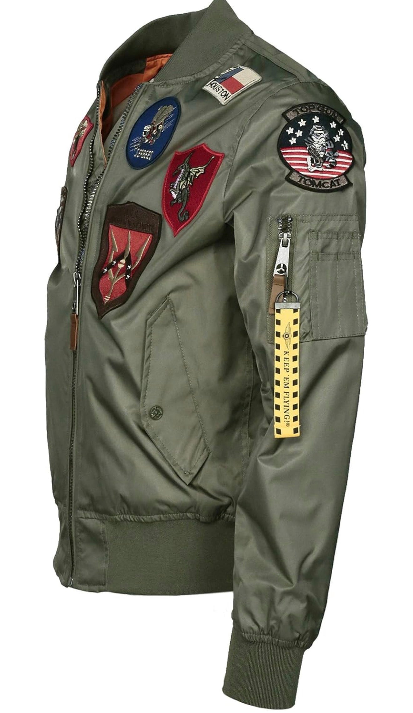 Giacca Bomber Con Patches Top Gun®