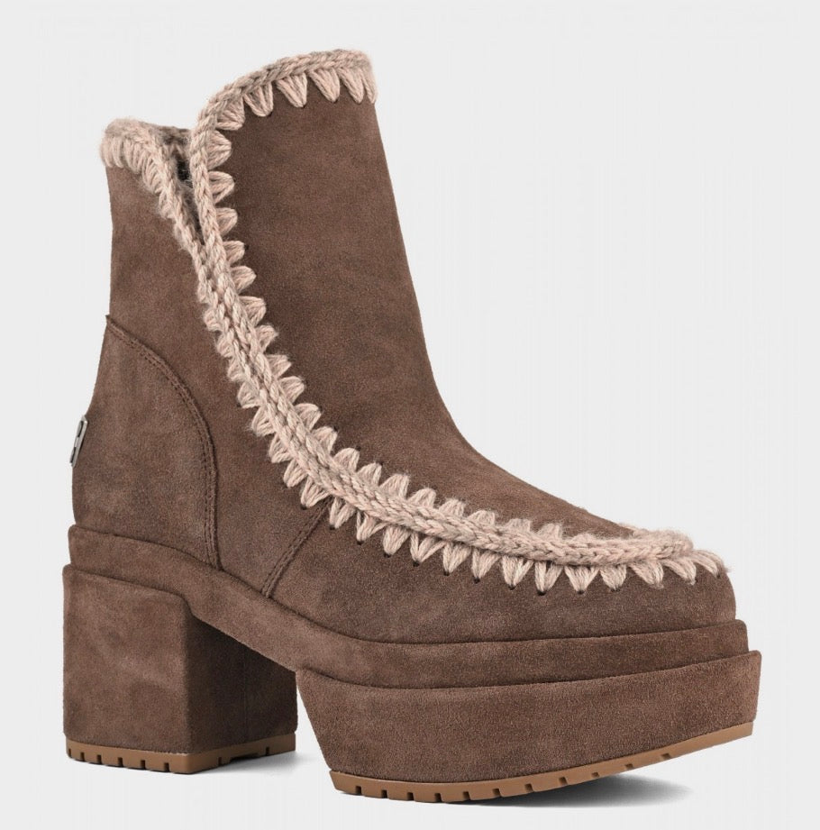 Platform Bootie Mou