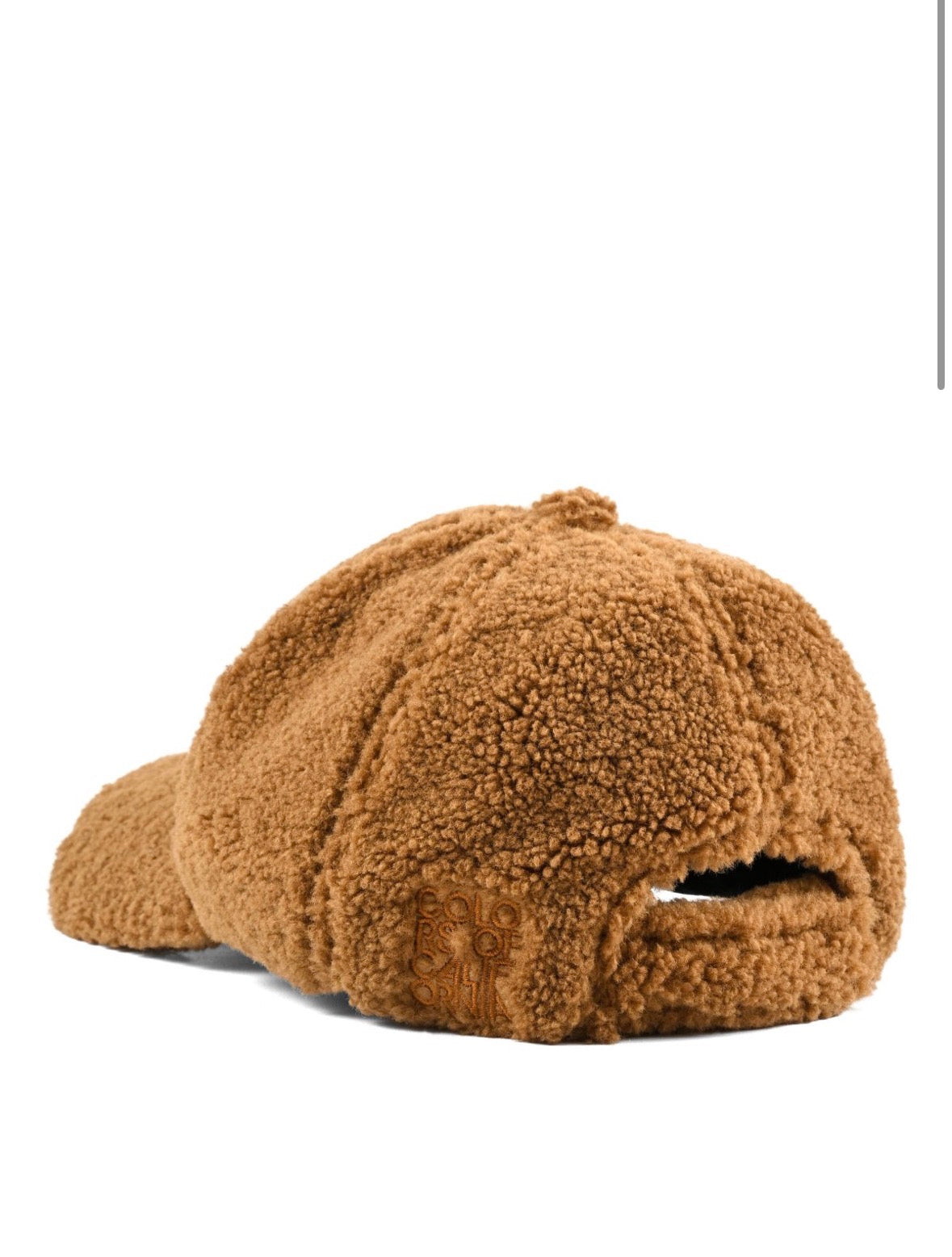 Goldie cappellino baseball in pelo teddy Colors of California