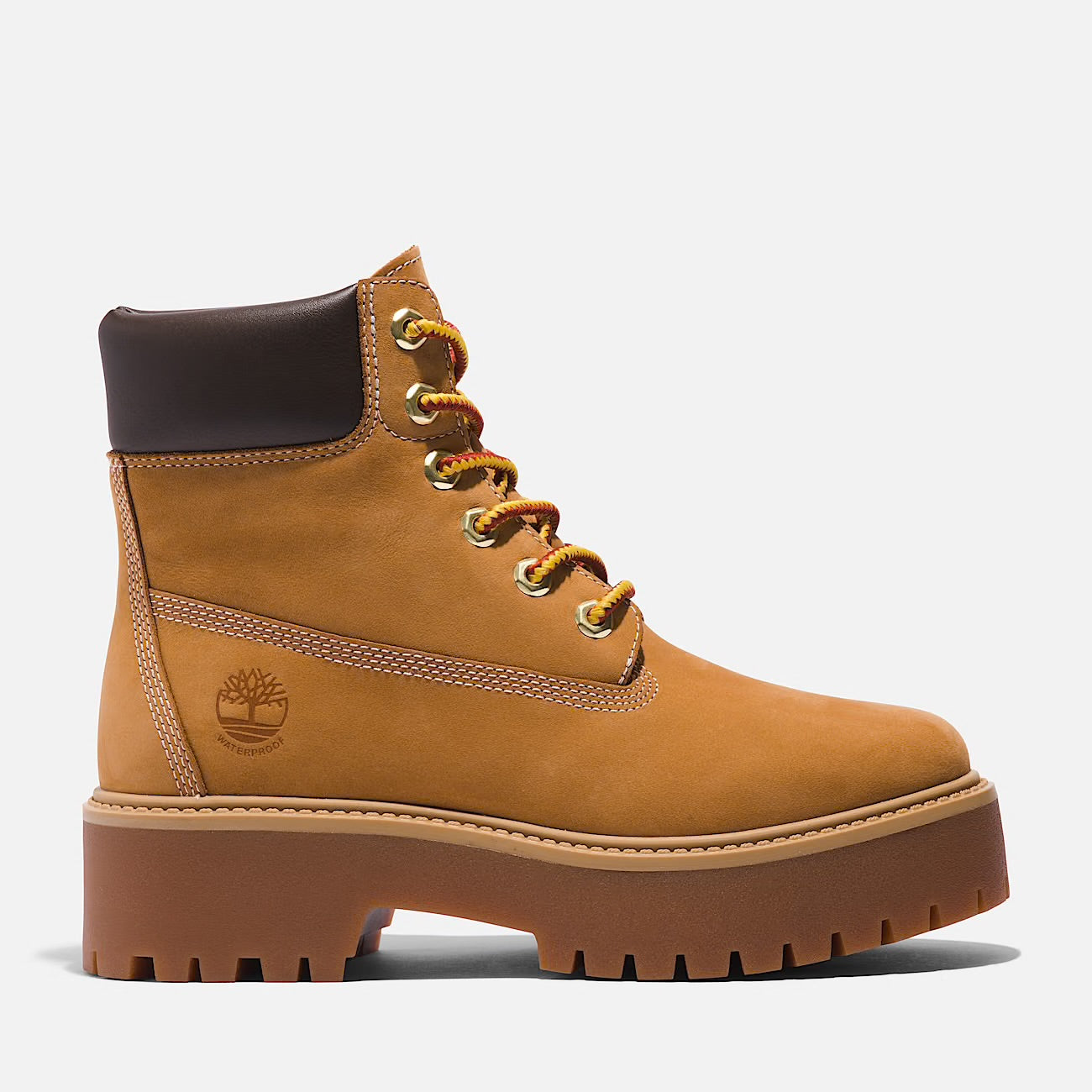 Timberland Stone Street, 6 In Lace Waterproof Wheat
