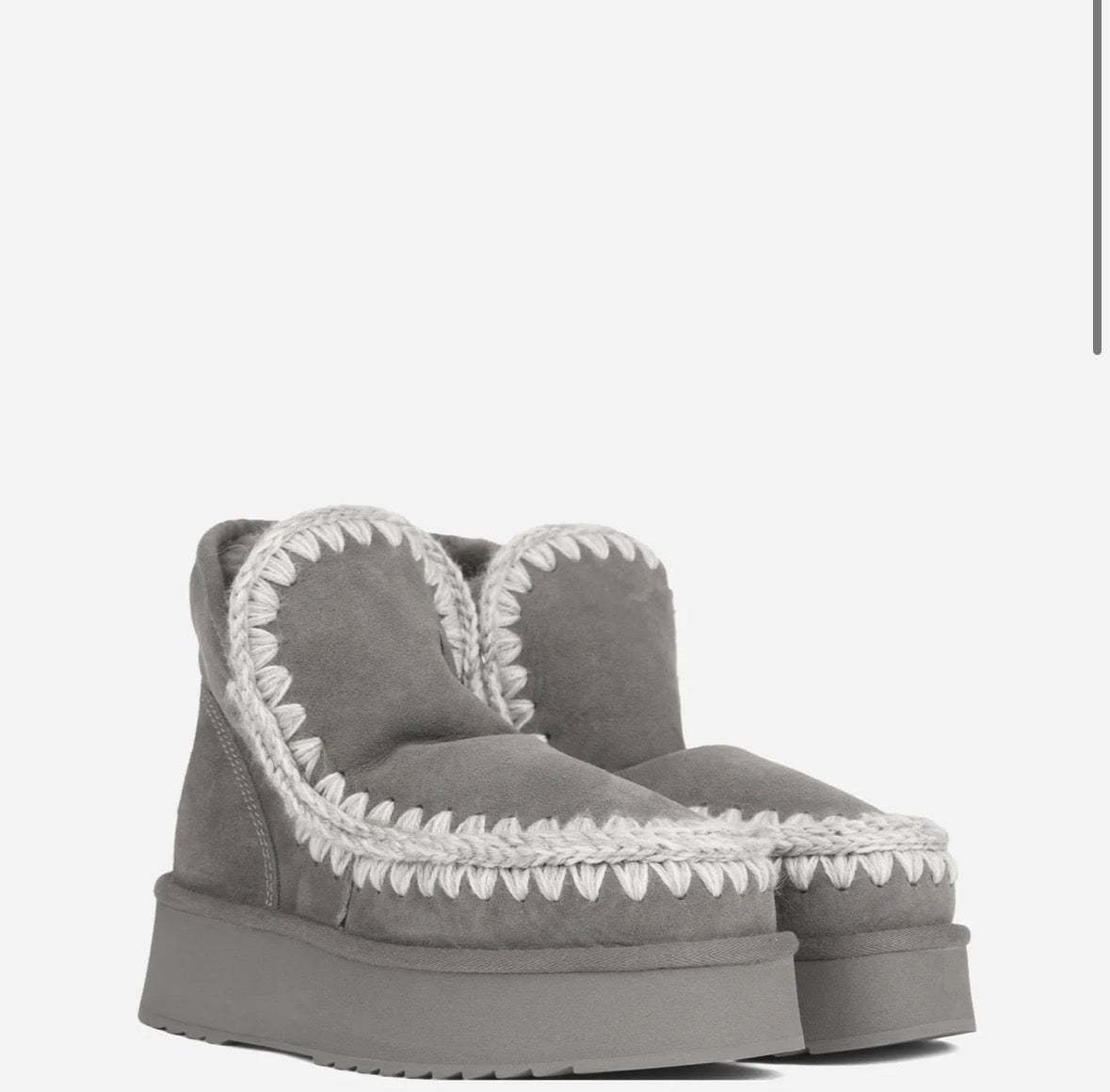 Mini eskimo platform boot Mou