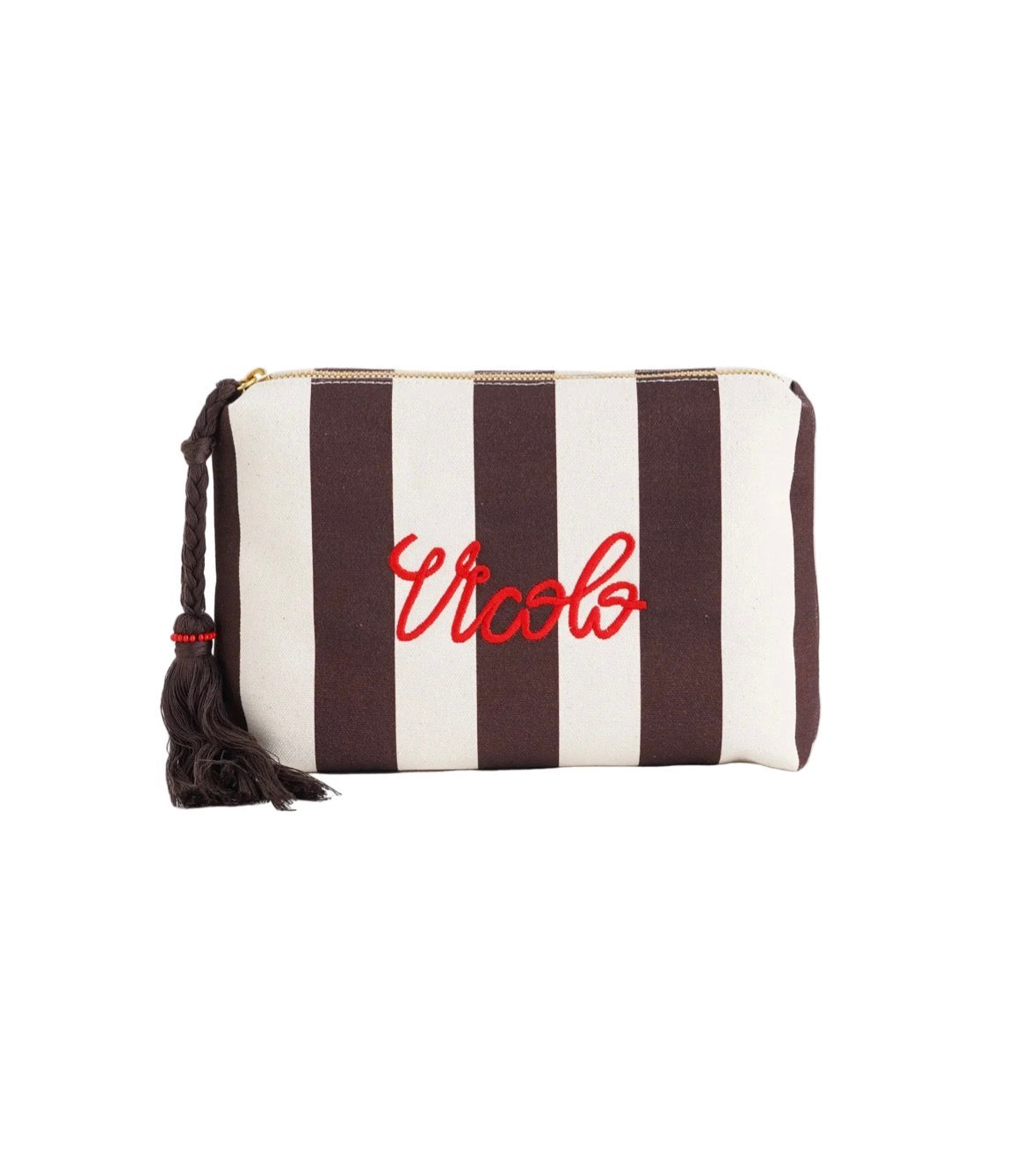 Pochette in canvas Ibiza moro burro Vicolo