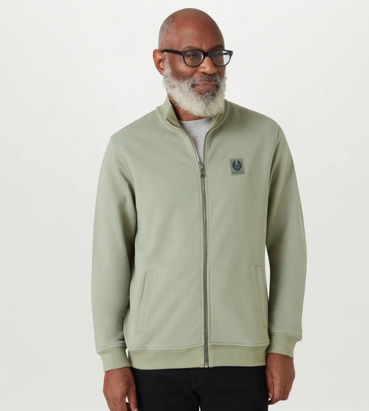 Belstaff Felpa Con Zip Intera