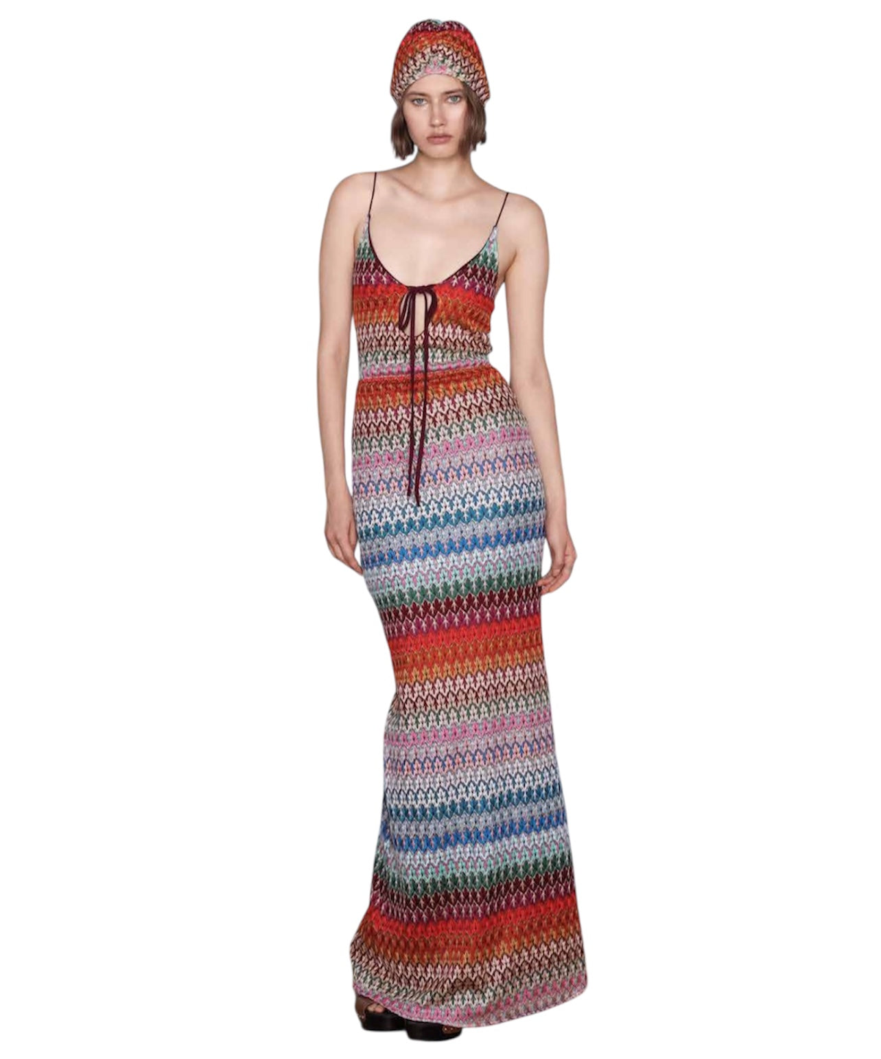 Abito lungo fantasia Missoni Kostumn