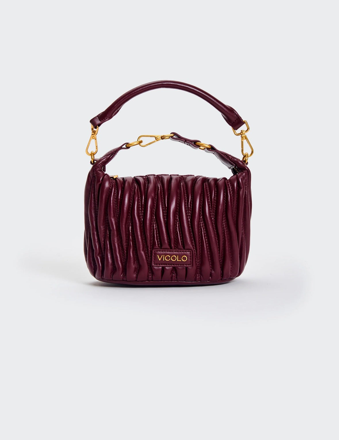 Borsa Hook Ecopelle Trapuntata Puff Vicolo