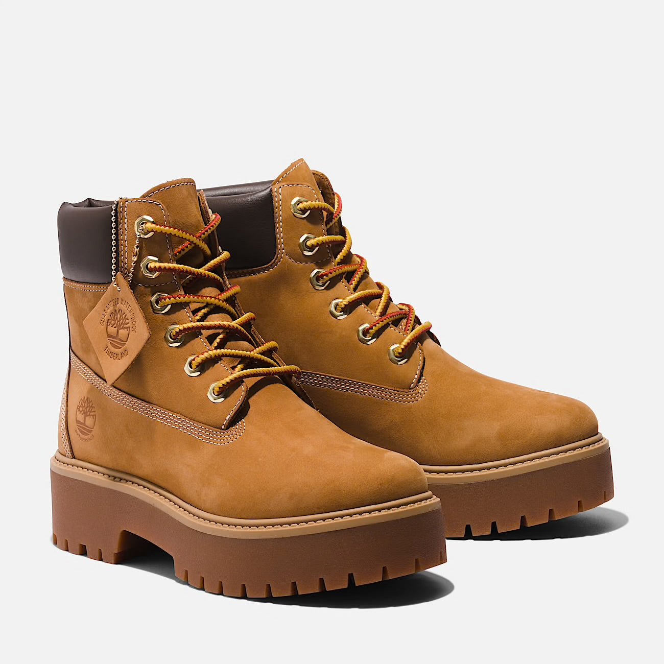 Timberland Stone Street, 6 In Lace Waterproof Wheat