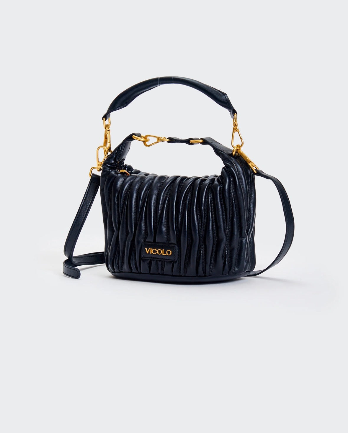 Borsa Hook Ecopelle Trapuntata Puffy Vicolo