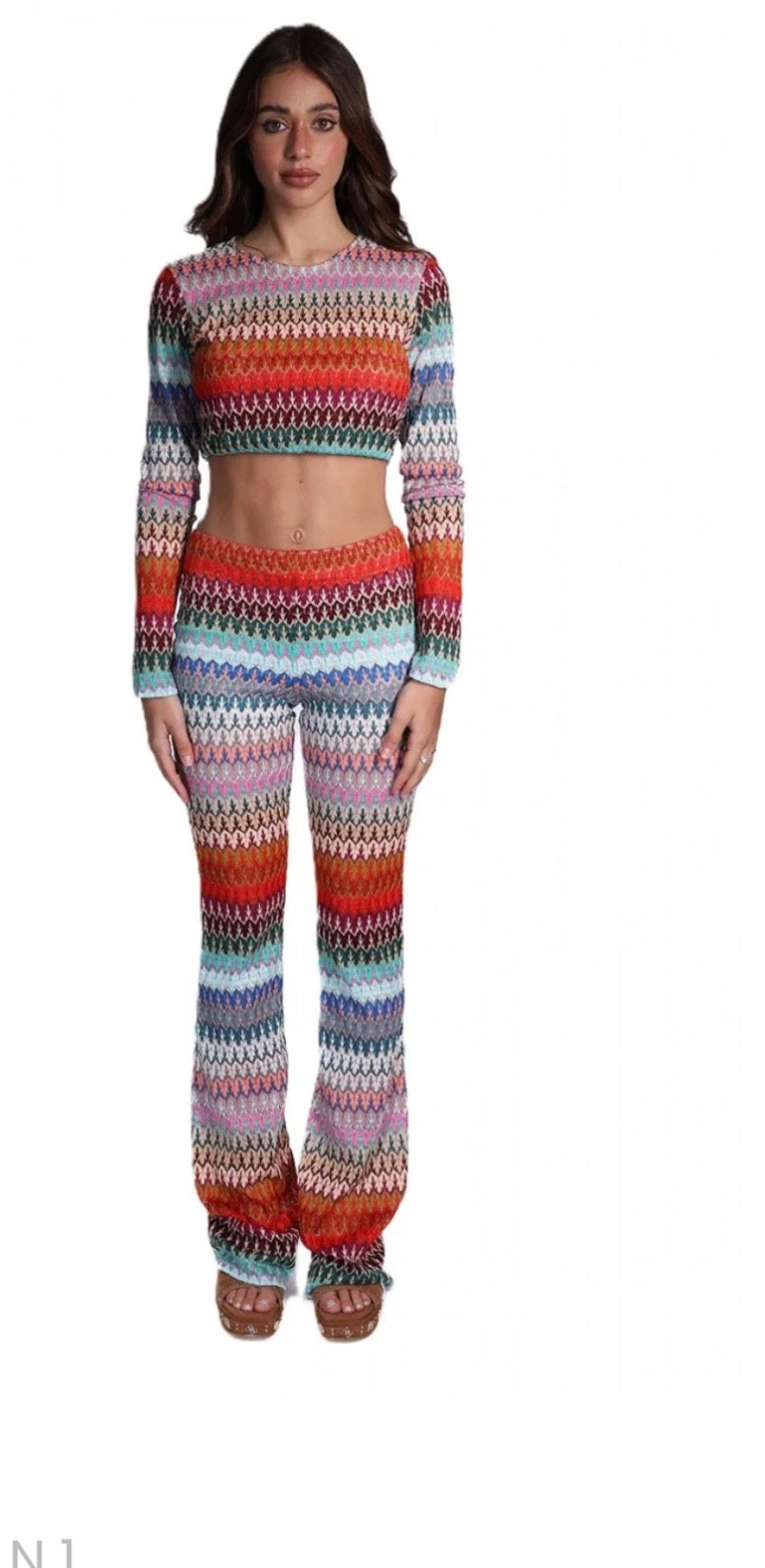 Pantalone a zampa KOSTUMN°1