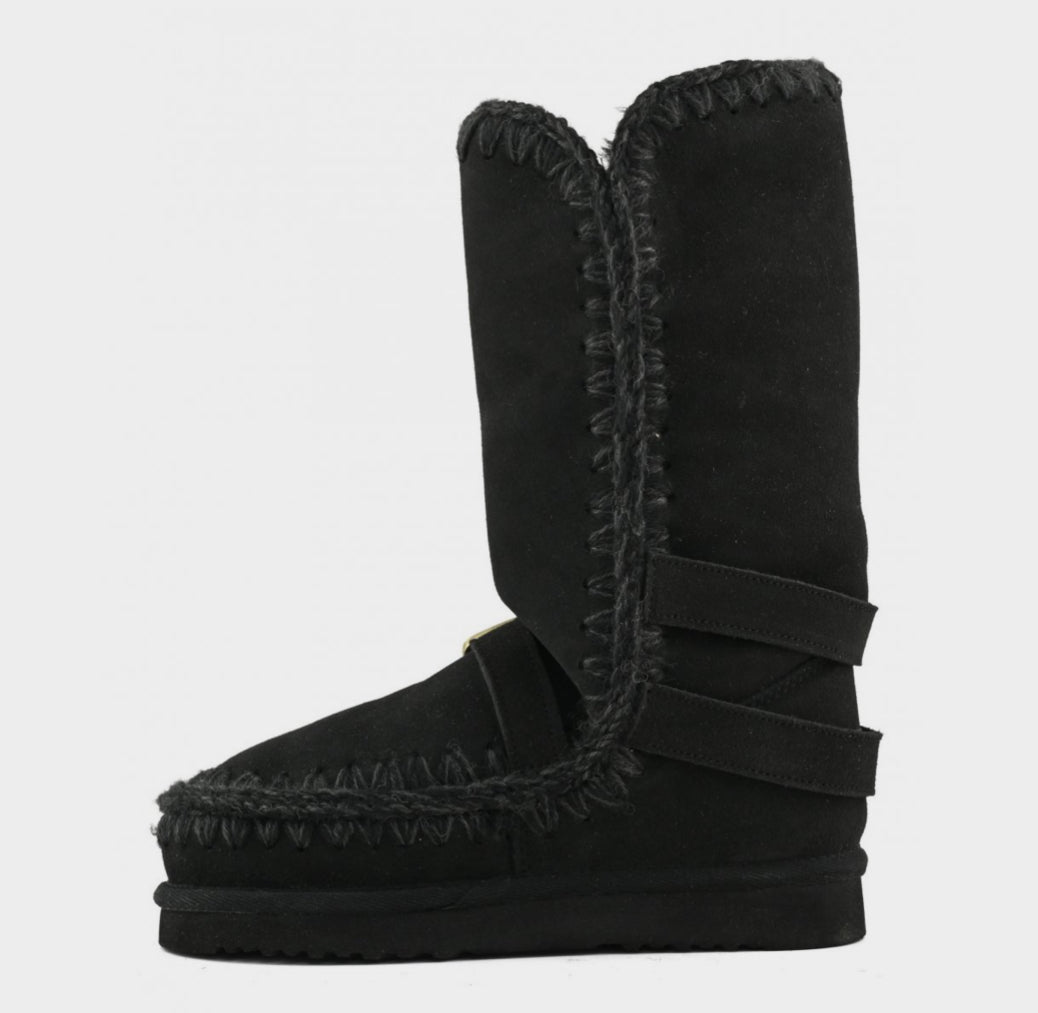 Mou Eskimo 40 Buckle Straps Black