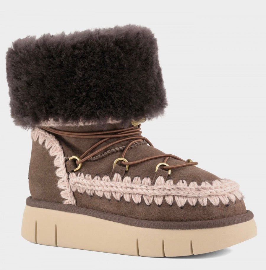 Bounce boot fur cuff Mou