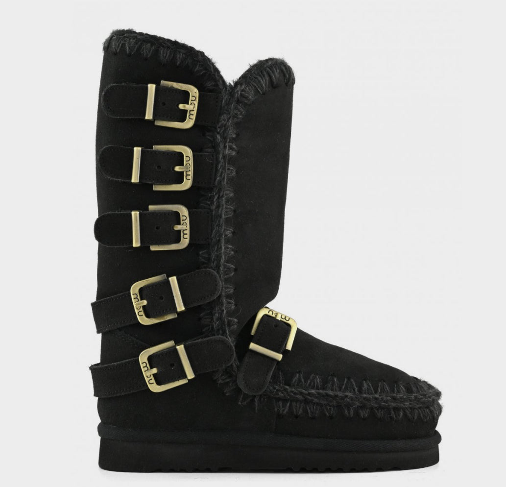 Mou Eskimo 40 Buckle Straps Black