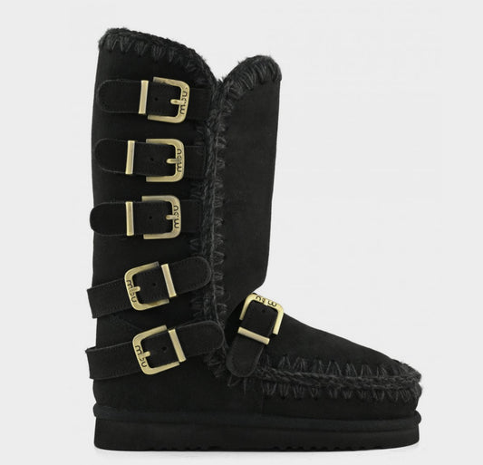 Mou Eskimo 40 Buckle Straps Black