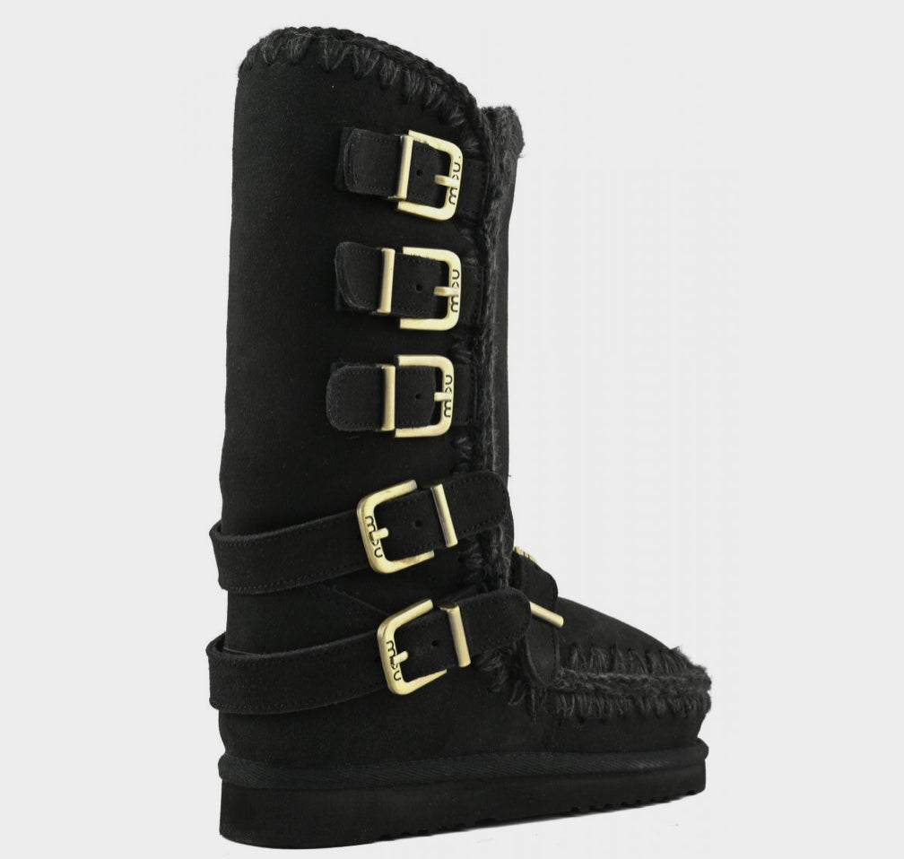 Mou Eskimo 40 Buckle Straps Black