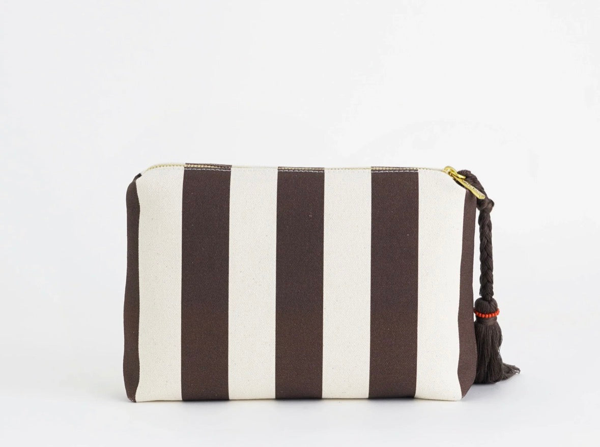 Pochette in canvas Ibiza moro burro Vicolo