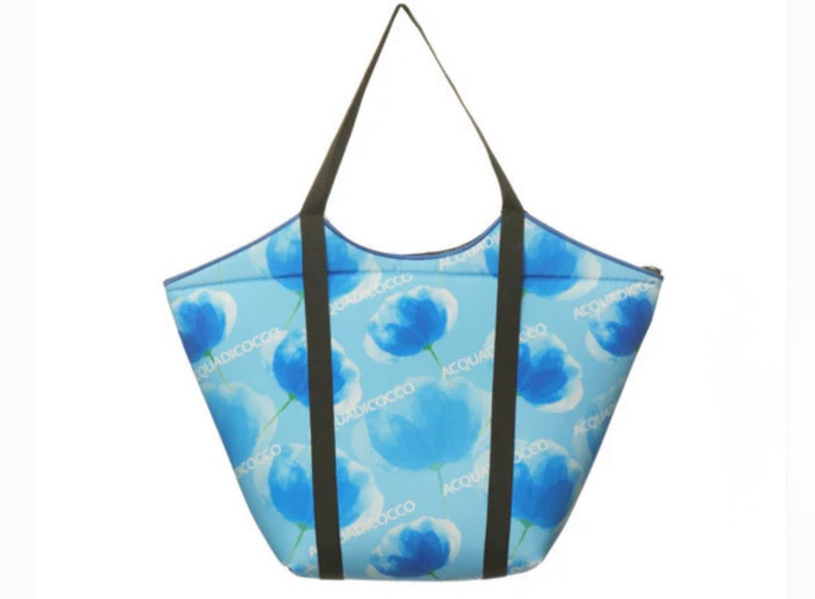 Telo mare microfibra romantic flowers Acqua di cocco