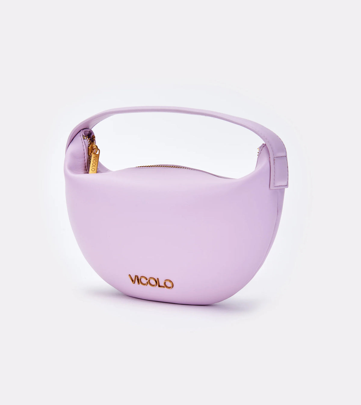 Borsa Croissant Lilla Vicolo