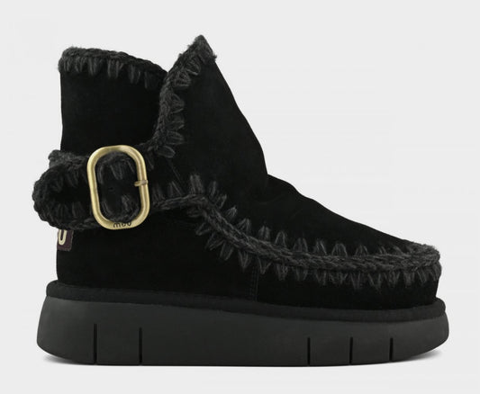 Bounce Boot Buckle Strap Black