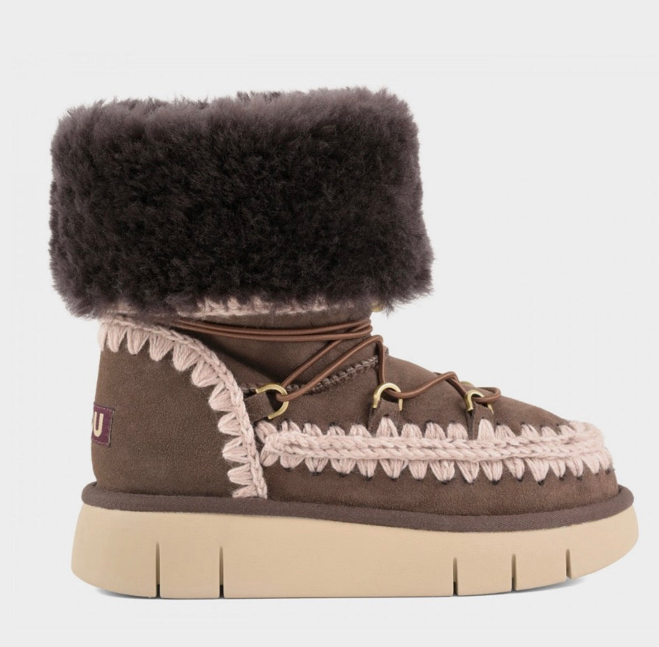 Bounce boot fur cuff Mou