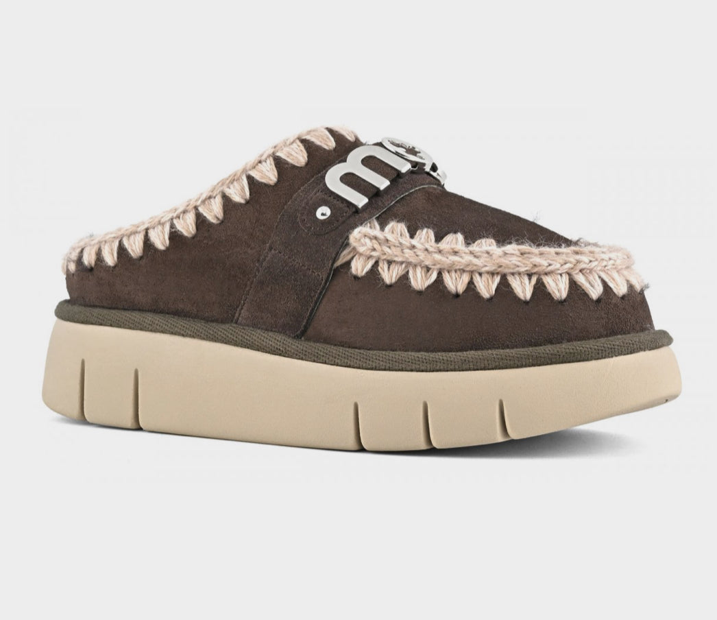 Mou Bounce Clog Mocha