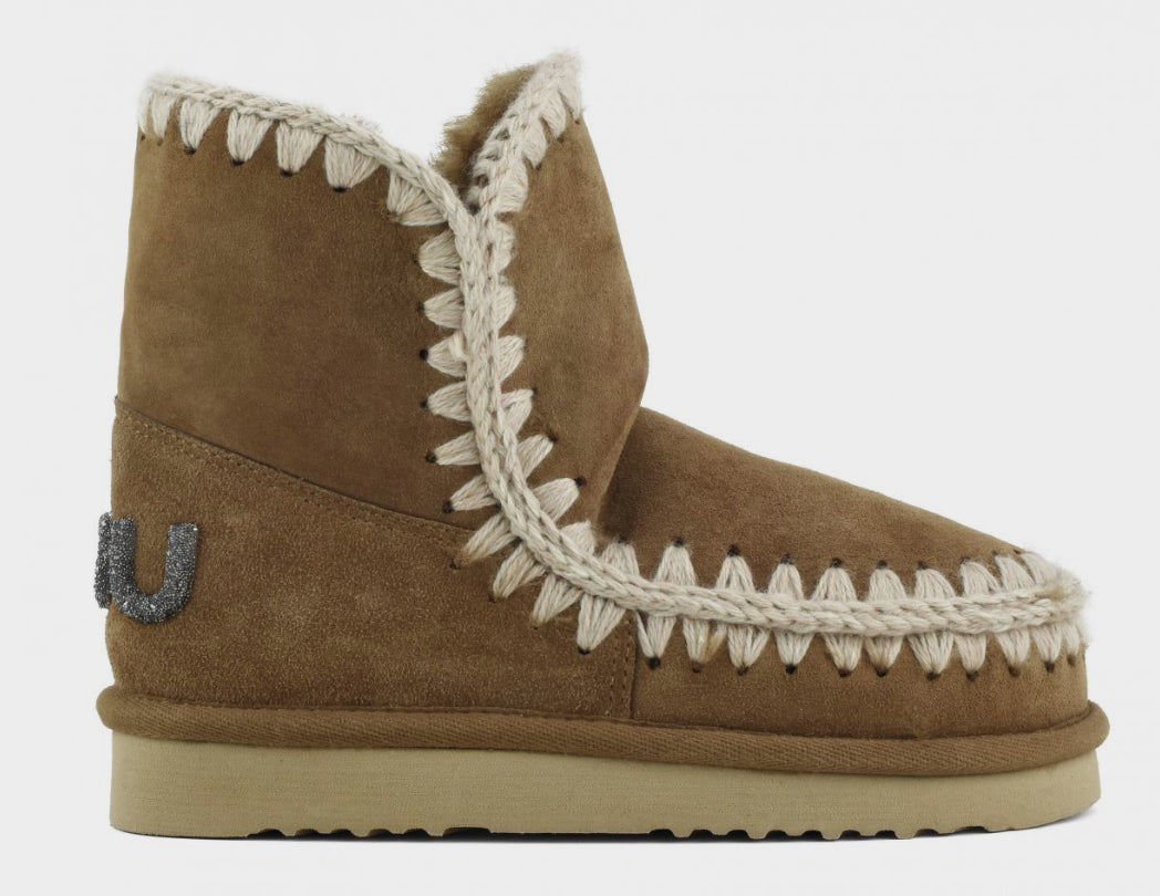 Mou Eskimo 18 Glitter Logo Cognac