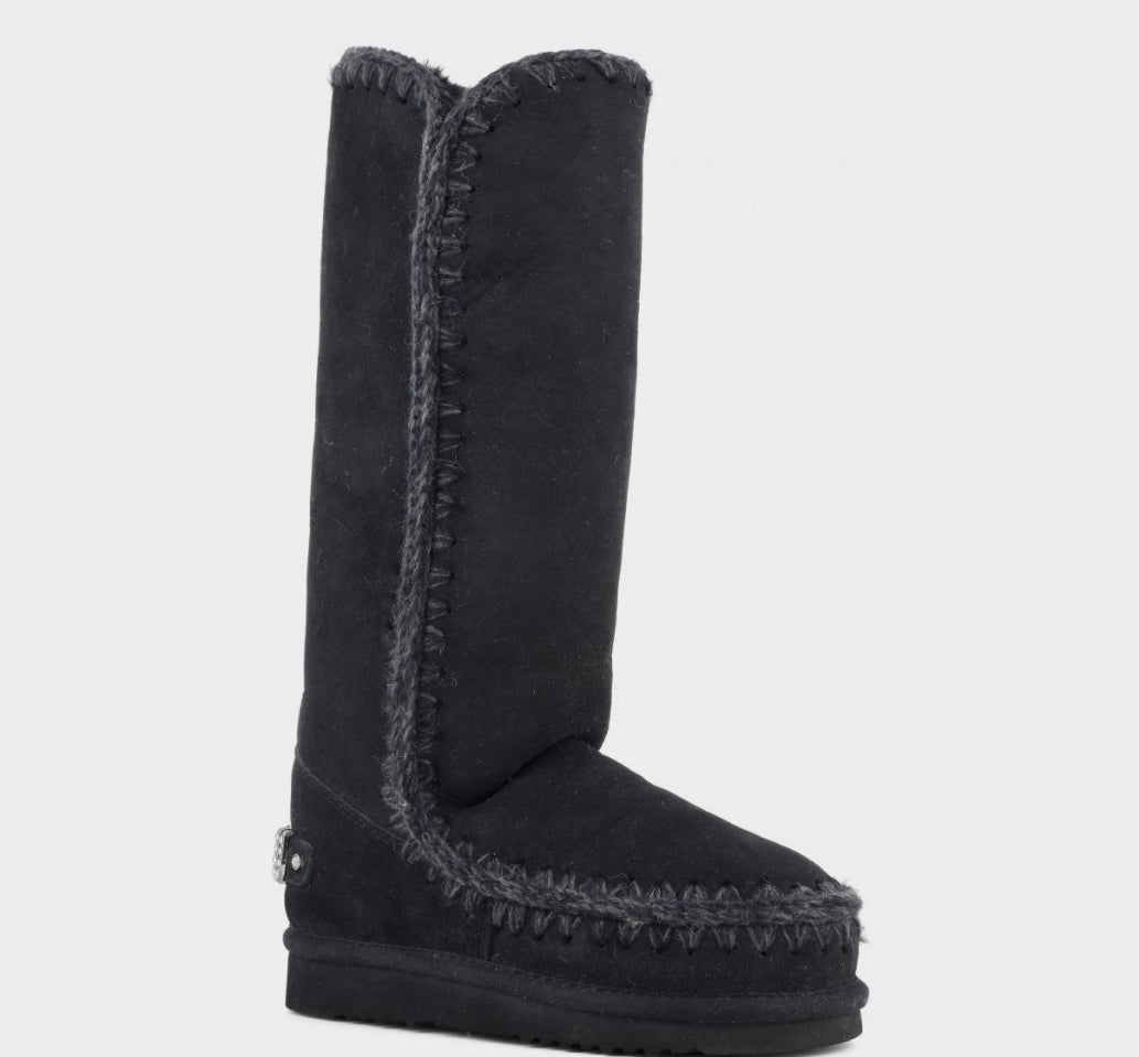 Mou Eskimo 40 Rhinestones Logo Black